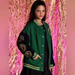 Hot topic wicked varsity jacket